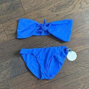 NEW Bay2Swimwear Azure Bikini - Sz Medium Top, Sz Large Bottoms
